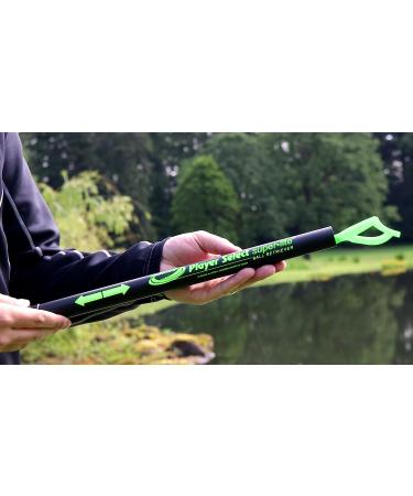 ProActive Sports Player Select Super-Lite 9ft Golf Ball Retriever - Lightweight Fiberglass Shaft, Easy Push Release - Buy Online on GoSupps.com