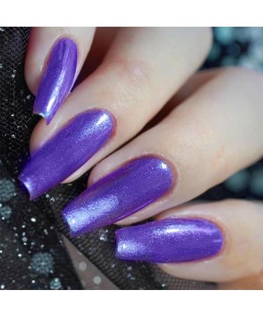 Chameleon Nail Polish - Glitter Nail Polish - Purple Pearl Nail Polish - Chrome Metallic Purple Nail Polish - Buy Online on GoSupps.com