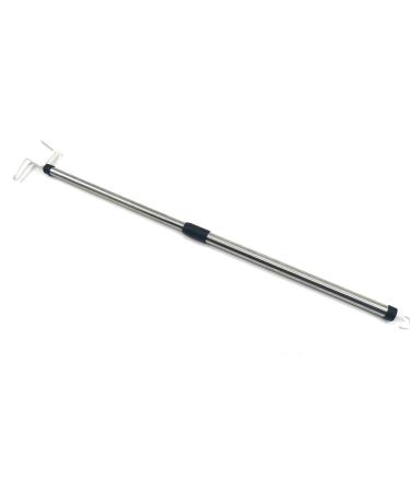 TOPFENG 26 Inches Long Dressing Stick, Fully Adjustable Dressing Aid for Shirts, Shoes and Socks, Stainless Steel Material