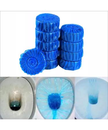 Toilet Bowl Freshener Disinfection Bathroom Bowl Cleaner Durable Dirt Protection Toilet Cistern Blocks Blue Color Cleaning Rim Blocks With Long Lasting Fragrance Tablets (Pack Of 6) - Buy Online on GoSupps.com