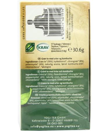 Yogi Th Vert quilibre 17bag (Paquet de 6) - Buy Online on GoSupps.com