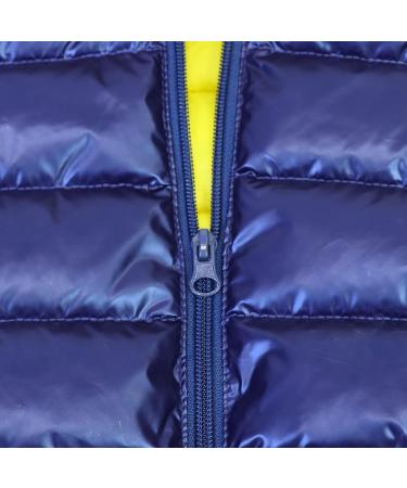 Baby Blue Hooded Puffer Jacket - 100cm (2-3 Years) - Lightweight Winter Outerwear - Buy Online on GoSupps.com