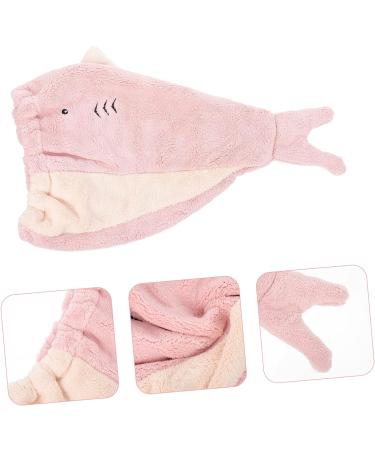 Housoutil 2pcs Dry Hair Cap Shower Cap Hair Absorbent Cap Turban Kids Shower Caps for Girls Hijab for Kids Makeup Towel Kids Headbands Girls Headbands Quick Dry Child Scarf Coral Fleece Pink - Buy Online on GoSupps.com