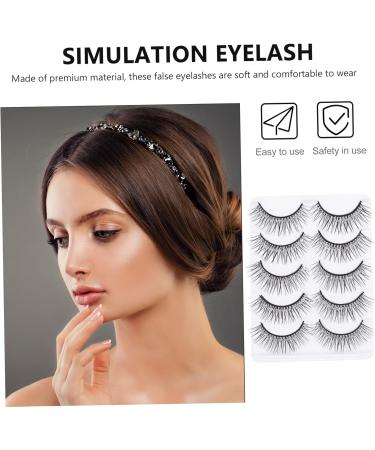POPETPOP 10 Pairs Eyelashes Natural Eye Lashes Fluffy Eyeslash Long Extension Eyeslash Christmas Eye Lashes Halloween Makeup Supplies Reusable Lashes Makeup Lash Fiber 3d Nude Makeup - Buy Online on GoSupps.com