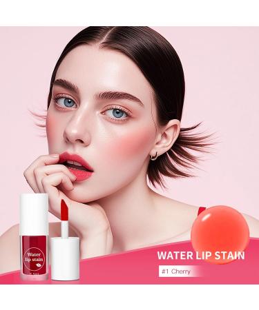  Pruojhw Water-based lip tint long-lasting natural application for lips and cheeks for women students travelers makeup lovers everyday life parties weddings and stage performances. - Buy Online on GoSupps.com