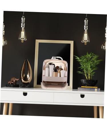 Housoutil Cosmetic Storage Box Decor Storage Boxes with Lids Makeup Home Supply - Eye Shadow Box Miss 21x19cm Pink - Buy Online on GoSupps.com