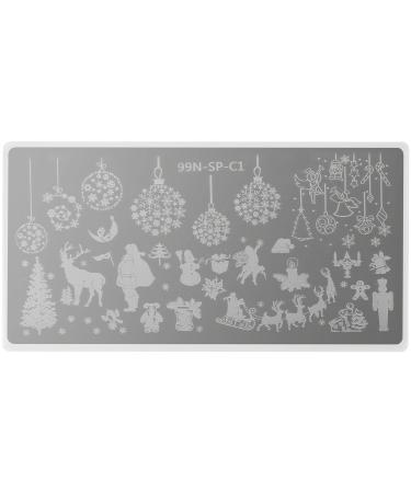 99nails Stamping Plate Special - Christmas