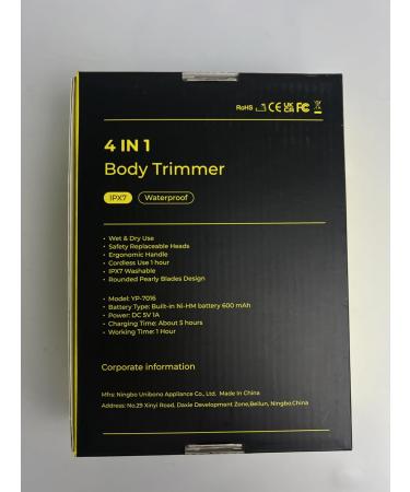 Women's Bikini Trimmer & Body Groomer - Multi-Use Razor for Face Nose Eyebrows Armpits Legs & Men's Chest - IPX7 Wet/Dry Ceramic Blades - Buy Online on GoSupps.com