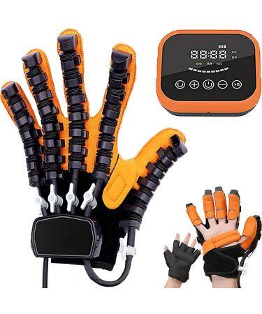 Stroke Hand Splint Assistive Gloves Protector Exoskeleton Manual Training for Stroke Hemiplegia Hand Function Recovery Relief Finger Cramps Right-XL Right X-Large