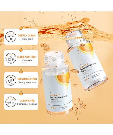 Huile nettoyante en profondeur la vitamine C 300 ml eau d maquillante d maquillante nettoyant pour la peau du visage pour enlever le maquillage laisse une sensation soyeuse sur la peau - Buy Online on GoSupps.com