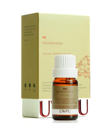 UWPU Oman Frankincense Essential Oil Blend Natural Frankincense Oil Premium Grade Essential Oils for Diffusers Skin Hair Aromatherapy Massage (10ml)