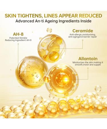 COSMOO AH-8 Firming Neck Cream for Crepey Skin Hexapeptide Moisturizer Tightening & Wrinkle Reduction Anti-Aging Neck Treatment - Buy Online on GoSupps.com