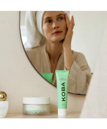KOBA Light It Up Face Cream - Hydrating Face Cream - For All Skin Types - Floral, Spicy, & Woody Fragrance - Vegan - Natural Ingredients - Safou Oil, Niacinamide, Chaulmoogra & Black Seed Oil 1.7 Ounce (Pack of 1) - Buy Online on GoSupps.com