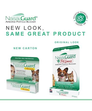 Pet Allergy Relief NasalGuard Gel - Drug-Free Protection from Pet Hair & Dander - Safe for Dogs, Cats, Horses, Rabbits - Cool Menthol 3g Tube - Buy Online on GoSupps.com