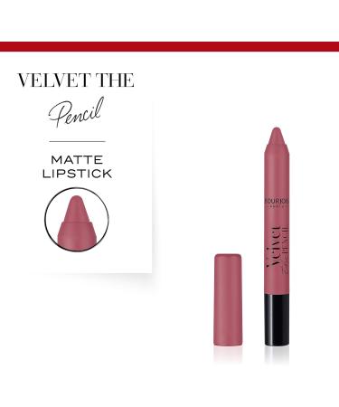 Bourjois Velvet The Pencil Lipstick 06 Mauve Again Purple - 1 Count - Buy Online on GoSupps.com