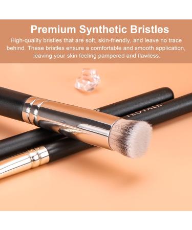 TEOYALL Concealer Brush Set Flat Top Blush Brush Angled Nose Contour Brush Ultra-Thin Eyeliner Eyebrow Brush for Flawless Finish 370S/Flat Top/Thin Flat - Buy Online on GoSupps.com