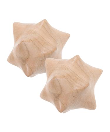 1 pair of decorative handballs wooden ball finger trainer hand thickness hand massage balls Small hand-rolling balls massage ball hand ball made of sensory wood carvings mahogany carnival