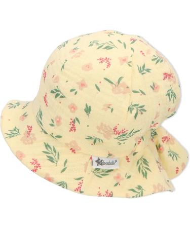 Buy Sterntaler Girls Sun Hat Fleuro 45 Vanilla - Stylish UV Protection for Kids | International Shipping Available - Buy Online on GoSupps.com