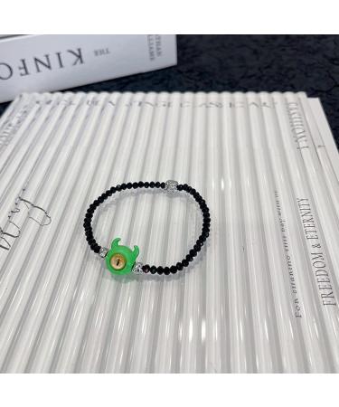 Shop Kuaiyiju Exquisite Black Reedamer Bracelet - Sweet Aesthetic Charm Jewelry for Women | Harajuku Fashion International Shipping - Buy Online on GoSupps.com