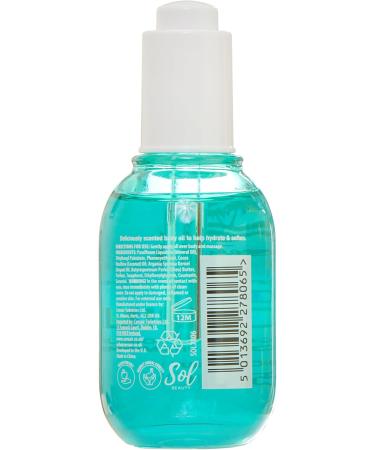 Sol Beauty Coconut Scent Dry Body Oil with Coconut Oil Argan Oil & Vitamin E Helps Smooth and Soften Skin Vegan Friendly Lightweight Moisturizer 45ml - Buy Online on GoSupps.com