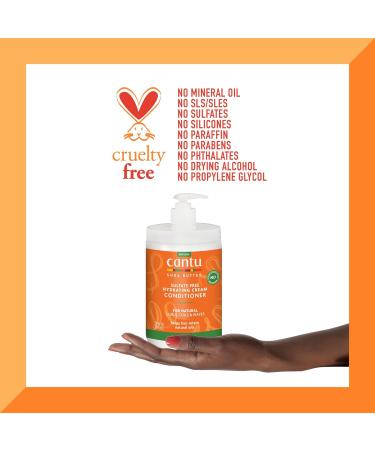 Cantu Hydrating Cream Conditioner 709g - Salon Size (Pack of 1) - Buy Online on GoSupps.com