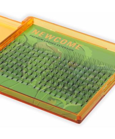 NEWCOME 5D Premade Fans - Ultra-Fine 0.10MM Volume Lashes | Natural Looking Hypoallergenic Perfect for All Eye Shapes (D 12MM - Buy Online on GoSupps.com