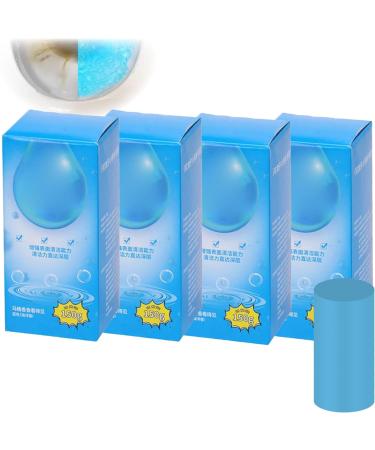 Upgraded Concentrated Descaling Toilet Cleaning Stick Toilet Bowl Cleaners Stick Four Scents of Toilet Cleaning Sticks Bathroom Descaler Cleaner Long-Lasting Freshness (4*Ocean)