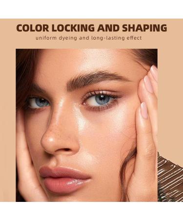 Tinted Brow Gel | Smugeproof Eye Brow Tint | Eyebrow Setting Gel Brow Fix Gel Waterproof And Sweat-Proof Eyebrow Liquid Brows Styling Use Makeup Maidong 3# - Buy Online on GoSupps.com
