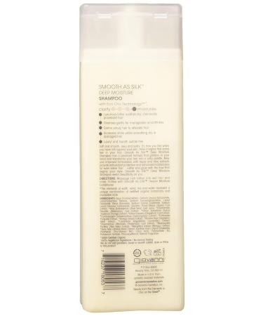 Giovanni Smooth As Silk Shampoo for Damaged Hair | 8.5 oz | Buy Online Internationally - Buy Online on GoSupps.com