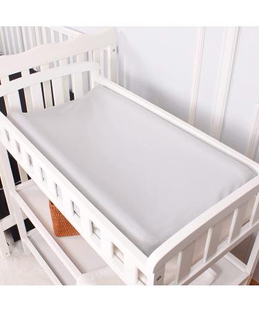 CaSaJa Diaper Changing Pad Cover for Baby Girls Set of 3  Snug Fit 4-Sided Contoured Changing Table Pad 16x31 16x32  Fitted Change Pad Sheet Gray Purple Pink  100% Silky Soft Breathable Microfiber Light Grey & Light Purple & Pink Pack of 3 - Buy Online on GoSupps.com