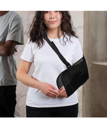 FOMIYES Adjustable Mesh Arm Shoulder Sling - Breathable Stabilizer for Elbow Injury Support | International Shipping Available - Buy Online on GoSupps.com