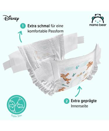 Buy Mama Bear Disney Ultra Dry Diapers Size 6+ (16+ kg) - 132 Pieces Monthly Box | International Shipping - Buy Online on GoSupps.com