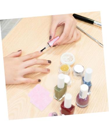 HONMEET 2 Boxes Nail Wipes Travel Wipes Cleaning Wipes Gel Nail Polish Acrylic Nail Remover Gel Nail Remover Gel Polish Remover for Nails Finger Nail Polish Remover Glue Wipes Cotton 4.80X4.80X0.10CM Pink - Buy Online on GoSupps.com