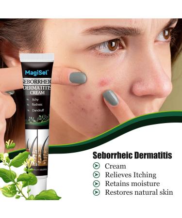  MagiSel Anti-dandruff cream folliculitis cream 20 g intense nutrition gel relieves dry and seborrheic acne and itchy skin soothing and refreshing feeling for a - Buy Online on GoSupps.com