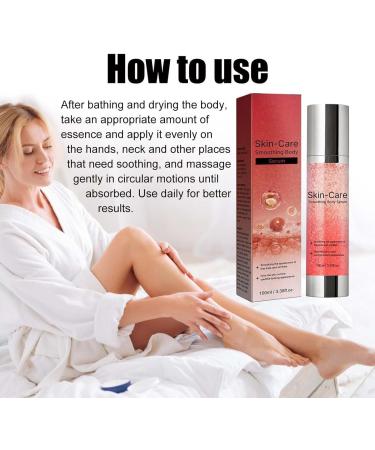 1/2/3Pcs B-Glossy Smoothing Body Serum Body Smoothing Serum for Silky Smooth Skin Smoothing Body Serum for Body Shaping and Cellulite Reduction Deep Moisturising Cream for Dry Heavy Body Skin Care 100ml/3.38fl.oz (1 Bottle) - Buy Online on GoSupps.com