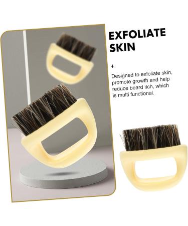 Beavorty Men's Beard Styling Brush Set - 10 Pieces Pocket Hair & Cleaning Brushes for Perfect Beard Care - Black & Beige - Buy Online on GoSupps.com