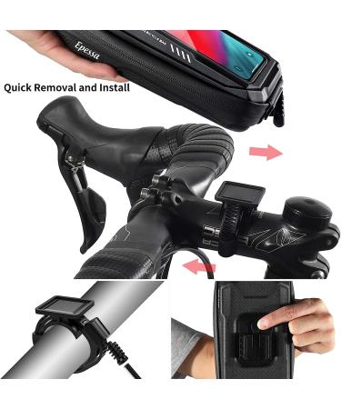 Epessa Waterproof Front Bike Frame Bag | Mountain Bike Phone Holder (6.7'') | Bike Accessories for Adults - Buy Online on GoSupps.com