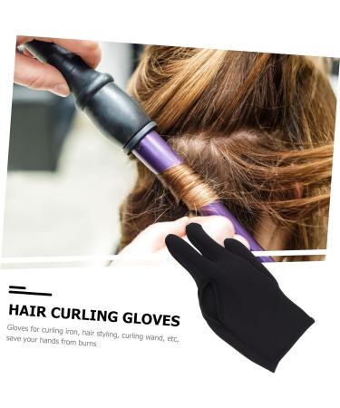Beavorty 24 Pcs Anti-scalding Gloves Curling Wand Tea Party Hats Hair Curling Gloves Modeling Hair Curler - Buy Online on GoSupps.com
