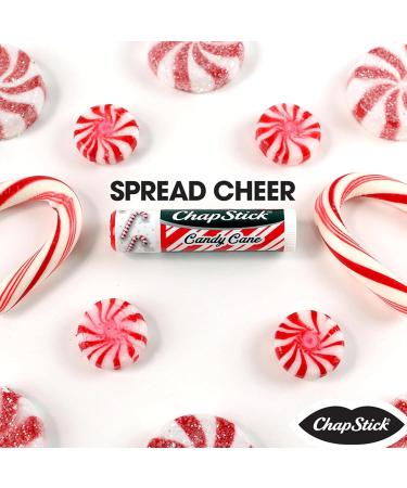 ChapStick Bulk Lip Balm Candy Cane 36-Count (12 Packs of 3) Fresh & Minty Lip Moisturizer Stocking Stuffer 0.15 Oz Ea - Buy Online on GoSupps.com