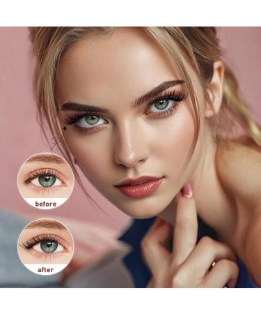 Buy Glowing Win 40D Single Eyelash Extensions - DIY Cluster Lashes Natural 8-16mm Cat Eye Fake Lashes International Shipping Available - Buy Online on GoSupps.com