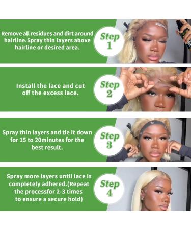 Adhesive Wig Melting Spray-Long Lasting Formula with Protecting Edges Gives Undetectable and Natural Look 4.06 fl oz BeaGirl-1055 - Buy Online on GoSupps.com