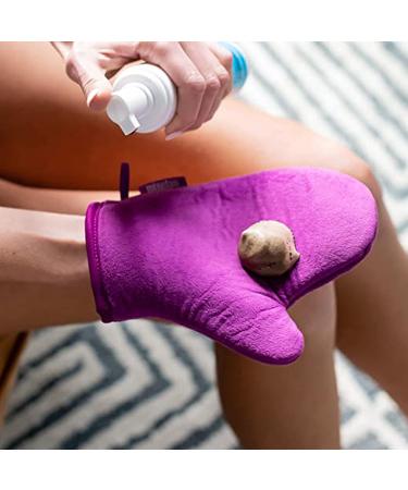 MineTan Self Tanning Mitt | Bronze-On Applicator for Flawless Streak-Free Tan - Washable, Reusable & Velvety Soft - Buy Online on GoSupps.com