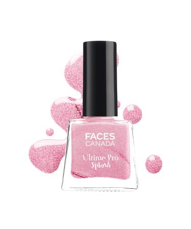 Facescanada Ultime Pro Splash Nail Enamel I Quick-Drying I Longlasting I Chip-Defiant I Smooth Application I Glossy Finish I Salmon Pink126 5Ml Salmon Pink 126