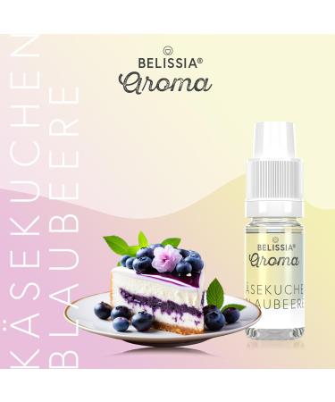 Belissia Food Aroma - Blueberry Cheesecake 10ml | High-Dose Flavoring for Cooking Baking & Refreshments - Buy Online on GoSupps.com
