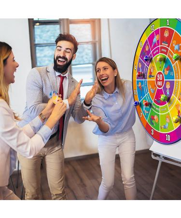 Large 29-inch BooTaa Dart Board for Kids with Sticky Balls | Indoor/Outdoor Fun Game for Boys and Girls | Perfect Birthday Gift for 3-12 Year Olds - Buy Online on GoSupps.com