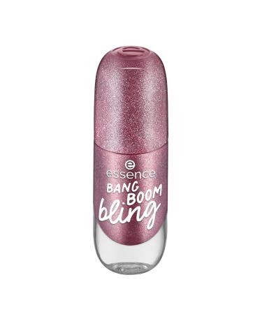Essence Gel Nail Color No. 11 Bang Boom Bling - Long-Lasting Vegan Gel Polish (3x8ml) - Glossy Glittering Violet - Acetone-Free - Buy Online on GoSupps.com