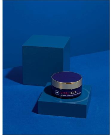 NIVEA Vital Firming Night Care - Moisturizing cream with natural soy extract - Restorative care during the night - Buy Online on GoSupps.com