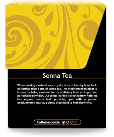 Organic Senna Tea - USDA & OU Kosher, 18 Bleach-Free Bags | Buddha Teas - Buy Online on GoSupps.com