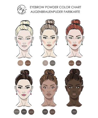 Eyebrow Powder Blond - Darken Blonde Brows Naturally | Professional Makeup | Made in USA - Buy Online on GoSupps.com