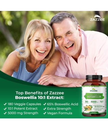 Zazzee Enhanced Comfort & Mobility Support Bundle | French Maritime Pine Bark Extract Capsules Plus Super Concentrated Boswellia Extract | Non-GMO Vegan & ISO Lab Tested (6 Month Supply) - Buy Online on GoSupps.com